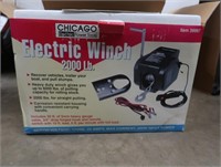Unused Chicago Electric 2000lb Winch