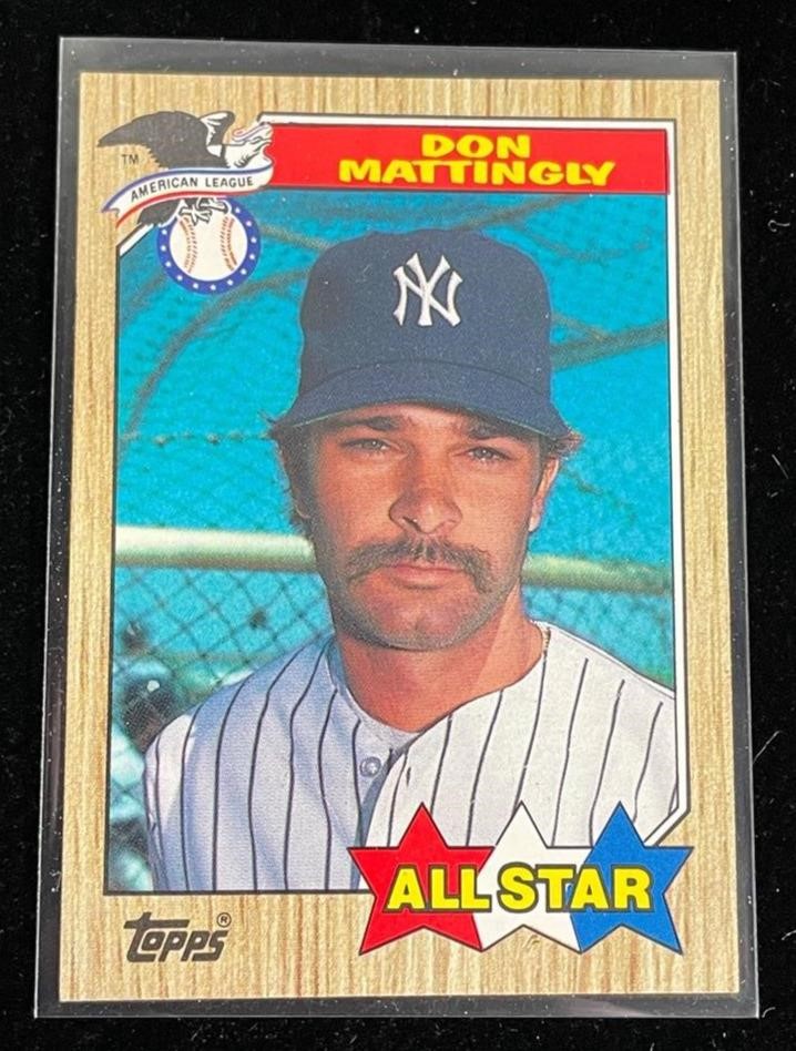 1987 TOPPS Don Mattingly Card