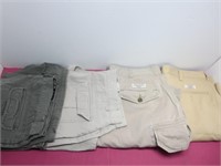 4 Pairs Mens Shorts Lot (2) POLO Size 33 (2)