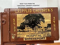 Roof Tile from LA Shriner's Hospital