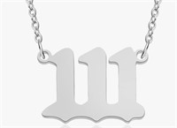 (Sealed/New)Number Necklace for Women 111