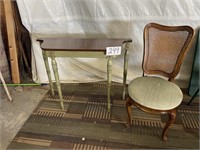 HALL TABLE AND CHAIR