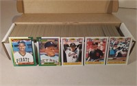 Unusesched 1990  Topps Baseball Cards