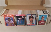 Unsearched Baseball Cards