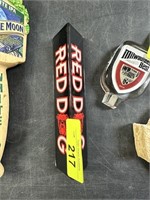 RED DOG BEER TAP PULL