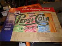 12"X16" GLASS PEPSI CUTTING BOARD