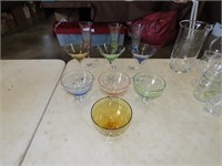 Lot of Martini Glasses