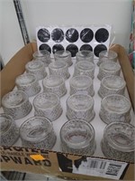 Smaller Canning Jars w/Labels (20)