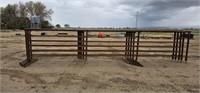 (5) Freestanding 24' Livestock Panels