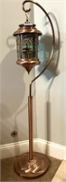 Copper Hanging Oil Lantern with Stand