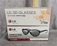 LG CINEMA 3D GLASSES SET OF 4