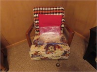 Vintage swivel chair.