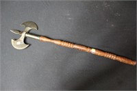 Wood Handled Battle Axe