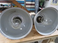 INDUSTRIAL SHOP LIGHTS - QTY OF 2