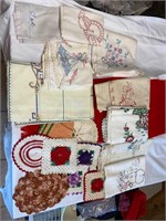 Mixed LOT Table Linens Runners Hot Pads
