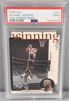 1996 UD3 Michael Jordan Winning Edge PSA 9 Card