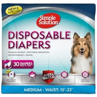 Simple Solution True Fit Disposable Dog Diapers