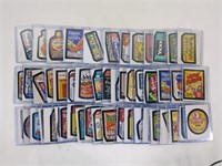 51pc Vtg Wacky Packages Sticker Cards