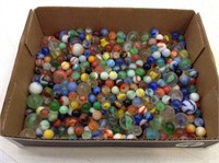 Good Size Lot of Vtg Marbles & Shooters