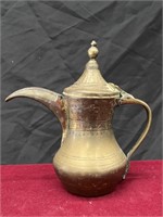 Antique Brass Dallas Turkish Teapot