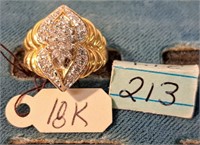 18k ladies' ring