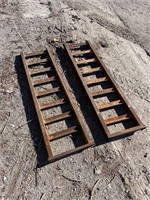Steel ramps, heavy duty, 15” x 60”