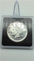 2005 Liberty Dollar 1/2oz .999 Silver