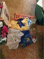 Collection of boy scouts items