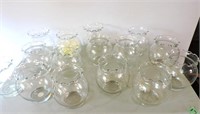 Glass Candle Centrepieces