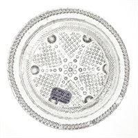LEE/ROSE NO. 441-A CUP PLATE, cloudy