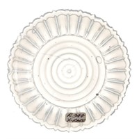LEE/ROSE NO. 344 CUP PLATE, light clambroth, 28