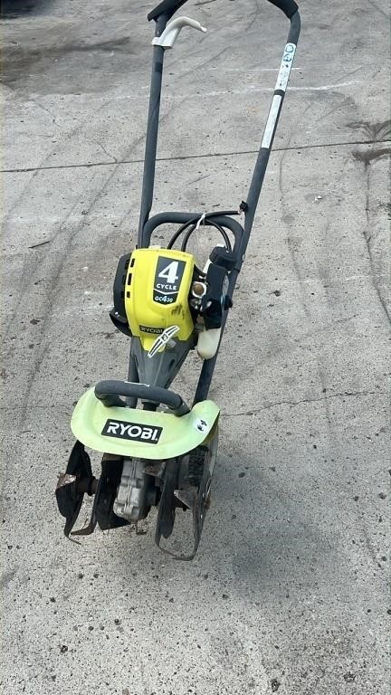 Ryobi Small Gas Powered Rototiller. Loose and