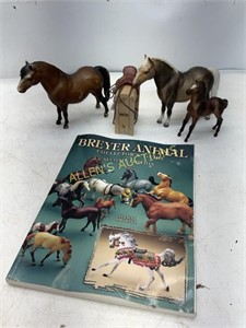 BREYER HORSES SADDLE AND RACK  COLLECTORS GUIDE