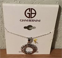 NWT GIANI BERNINI STERLING SILVER NECKLACE  $70