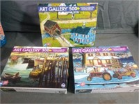 Art Gallery Puzzle Lot