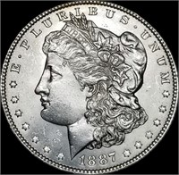 1887-P US Morgan Silver Dollar Gem BU from Set