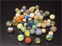 Antique Glass & Clay Marbles