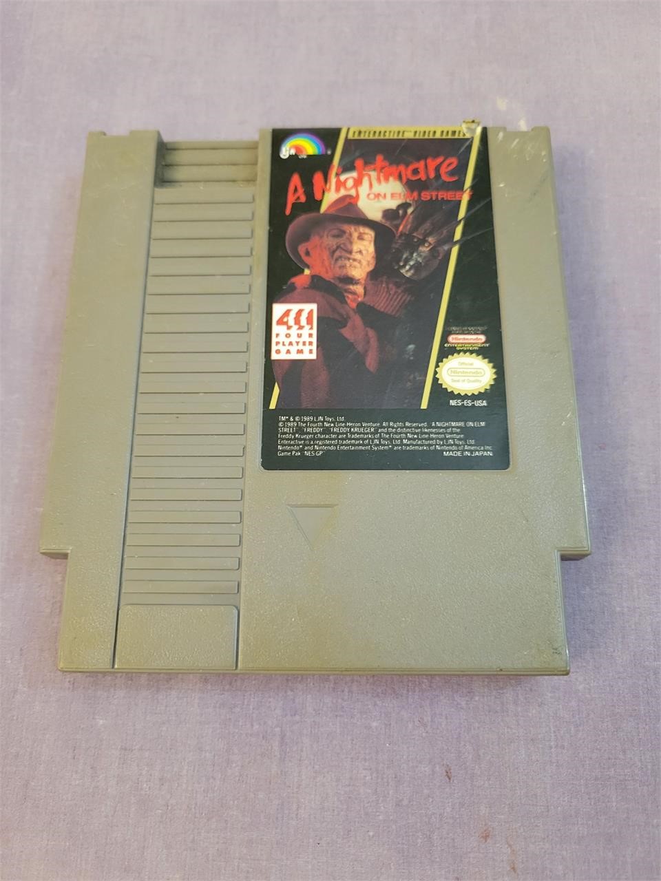 NES A Nightmare On Elm Street