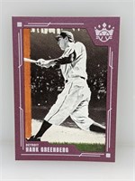 2022 Diamond Kings Plum Frame Hank Greenberg #4