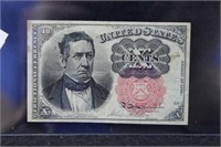 SERIES OF 1874 U.S. FRACTIONAL CURRENCY - 10¢