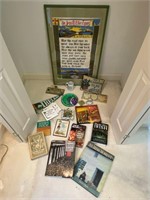 Framed Irish Blessing, Irish Books, Signs etc