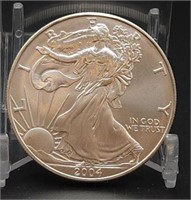 2004 American Silver Eagle BU