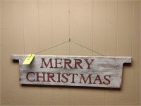 Wiooden Christmas sign