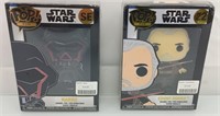 2 Star Wars Funko Pop! Pins