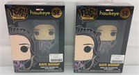 2 Hawkeye Kate Bishop Funko Pop! Pins