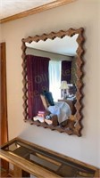 Wood Frame Mirror 34x46