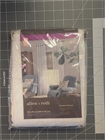 Allen+Roth Polyester Grommet Single Curtain Panel