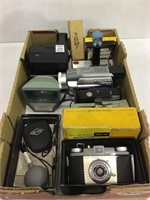 Group of Cameras Including Kodak Pony 135 in Box,