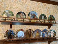 Wizard of Oz collector plates, and other plates