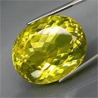 Natural JUMBO Lemon Yellow Quartz 148.79 Ct